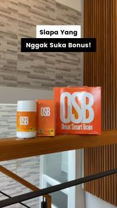 VITAMIN OSB OMAR SMART BRAIN 100% ORIGINAL MENINGKATKAN DAYA INGAT KECERDASAN UNTUK ANAK & DEWASA