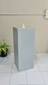 น้ำพุน้ำล้นตั้งพื้น อ่างน้ำตกจำลองวางหน้าบ้านเสริมฮวงจุ้ย น้ำล้นโมเดิร์นแต่งบ้านสำนักงานร้านค้า รุ่นGranilite MZ15951BA