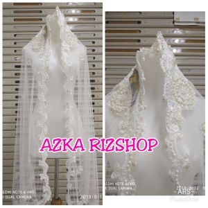 slendang mutiara slendang modern slendang akad nikah slendang pengantin murah