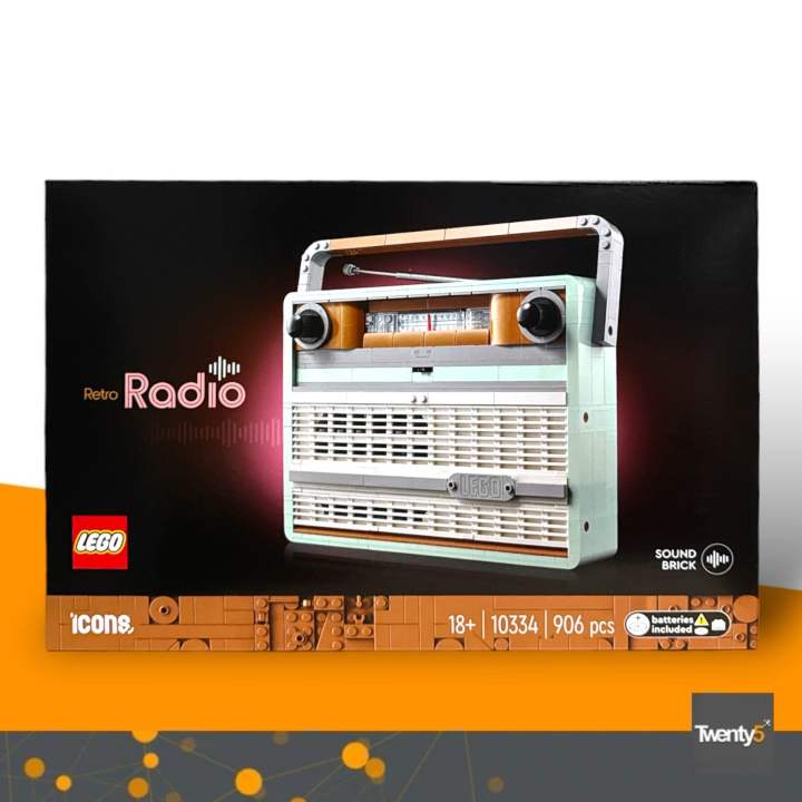 Lego 10334 Retro Radio เลโก้ของใหม่ ของแท้ 100%