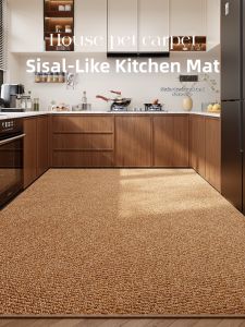 XXM | Oil-Proof Slip-Resistant Water-Resistant Easy-Clean Jute-Like Door Mat