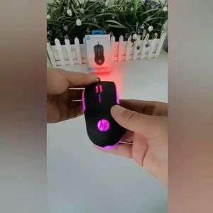 HP เมาส์ออปติคอลเล่นเกม USB M160 Dpi 1000 3D สำหรับคอมพิวเตอร์ แล็บท็อป