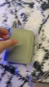 P-CH/9 DABAOBAO Men Women RFID Card Holder Short Purse Bag Wallet Beg Dompet Murah Kad Woman Wanita Lady Perempuan