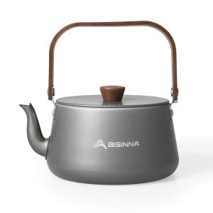 BSWOLF | Portable Camping Tea Kettle for Fire