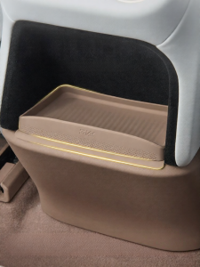 3W | Silicone Storage Box Rear Outlets Trash Bin