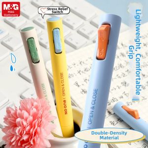 M&G | Stress Relief Student Office Push Button Medium Pen 0.5mm