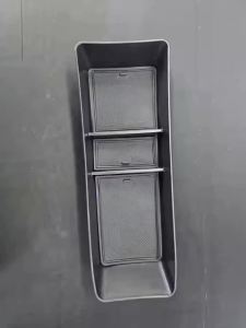 Smabee Bảng Điều Khiển Trung Tâm Lớp Dưới Hộp Bảo Quản Cho BYD Dolphin 2021-2025 Đen Khay Trung Tâm Tổ Chức Phụ Kiện Nội Thất Ô Tô