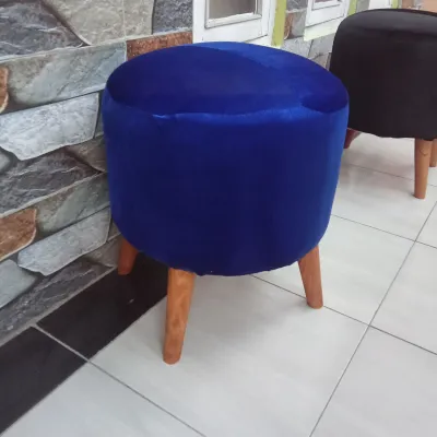 sofa stol kaki kayu jati kokoh kain bludru halus