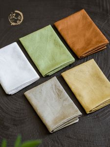 ผ้าเช็ดชาแบบผ้าฝ้ายแท้พร้อมการดูดซับน้ำทันที ผ้าเช็ดโต๊ะชาลายดอกไม้ระดับไฮเอนด์ ผ้าเช็ดโต๊ะชาแบบเต็มใบ ผ้าเช็ดโต๊ะชาแบบผ้าฝ้ายแท้ ผ้าเช็ดหน้าม้า