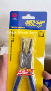 AMERICAN TOOL 8959128 BENT EXTERNAL TANG Ring 7" CIRCLIP PLIERS Per Snapring Snap Ring 7 inch BENGKOK BUKA