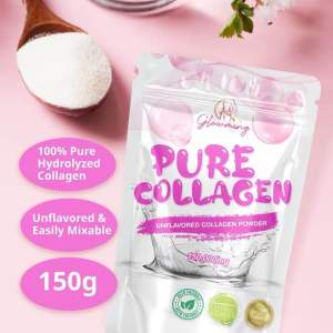 CC Glam Glowming Beauty Drink -  Pure Collagen - 150g Pouch | Collagen | Organic | GMO Free