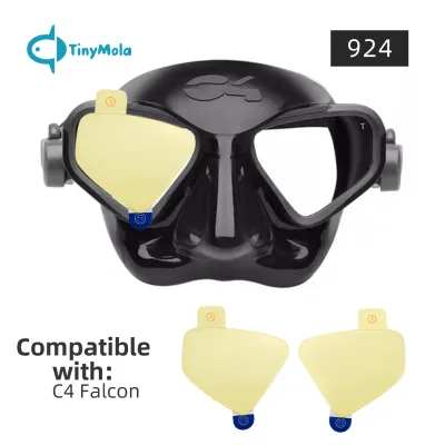 C4 | Soft Nose Freedom Dive Mask Low Volume
