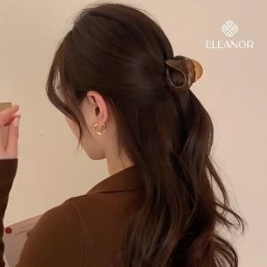 Kẹp Tóc Nữ Eleanor Cao Cấp Hình Cong Phong Cách Fashion 5949