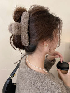 กิ๊บติดผมรูปฉลามขนาดใหญ่สำหรับผู้หญิง สไตล์เรียบง่าย ดีไซน์ใหม่ ปี 2025 กิ๊บติดผมแบบหนาสำหรับผมยาว