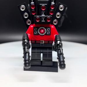 Compatible with  New Titan Speaker VS TV Man Assembled Toilet Man Monitor Man Children Building Blocks Toy