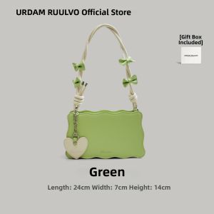 URCDN RDALVO | Versatile Bow Decorative Underarm Bag