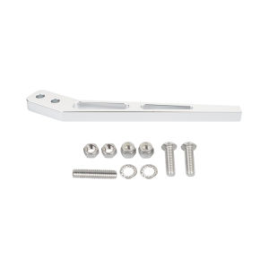 High Quality 10 Inch Bent Shifter Handle Lever for Tremec TKO500 & TKO600 & T-56 Transmissions for Mustang Hurst Silver