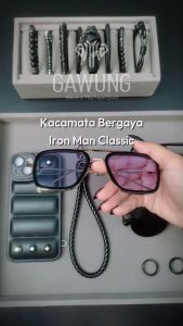 Kacamata Pria Iron Man & Spider Man: Kacamata Sunglasses Bening