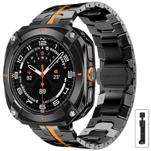 Luxury Aluminium Alloy Case+Stainless Steel Band for Samsung Galaxy Watch Ultra2025 Metal Strap for Galaxy 7 Ultra 47MM Correa