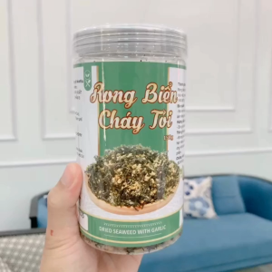 Rong biển cháy tỏi giòn tan cay hũ 150g Lan Anh Food dinh dưỡng đảm bảo VSATTP
