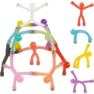Fridge Magnets Man Humanoid Magnetic Toys for Fridge Magnetic People Mini Humanoid Colorful Magnetic Toy for Locker Office Home