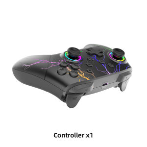 Data Frog | DATA FROG Wireless Pro Controller for Switch OLED Lite PC with 6 Axis Gyro Turbo Vibration Mappable Buttons Gamepad