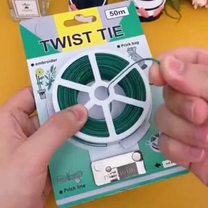 SUBTLE20/50/100ม. ลวดรัดต้นไม้ ลวดดัดกิ่ง ลวดรัดต้นไม้ ลวดดัดกิ่ง เนคไททำสวน ลวดมัดสาย