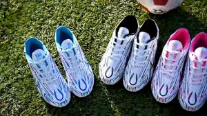 Kids Turf Soccer Shoes Indoor Football Outdoor Soccer Shoes Athletic Actual Combat Training Shoes(Little Kid/Big Kid)