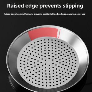 UBT | Stainless Steel Thickened Heat-Resistant Steaming Tray
