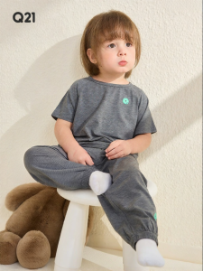 Q21 | Antibacterial Sweat-wicking Tencel Kids Sleepwear Set