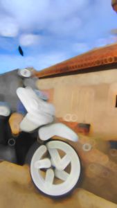 STRIPING STICKER LIS LES POLET honda beat karbu 2009 2010 putih list body standar Mahkota Stiker