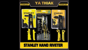 STANLEY Hand Riveter – STHT69646 (Black) / 69-799 (Silver) / STHT69800-8 (Professional Frosted Black) / Ordinary – Heavy Duty Pop Rivet Gun