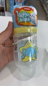 Toddy ขวดนมคอกว้างพร้อมจุกไม่ดูด ไม่ไหล แพคเดี่ยว ***สินค้าใหม่***