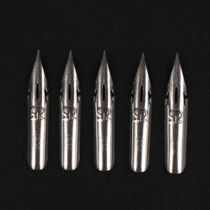 (HB05)5Pcs Retro Dipped Tip G Nib Metal English Calligraphy Stationery Office School Supplies Writing Supplies