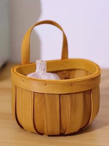 ตะกร้าเก็บกระเทียม หัวหอม ขิง ตะกร้าเอนกประสงค์ แขวนได้าน