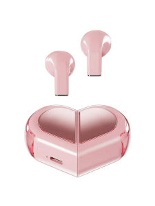 Tai Nghe Không Dây K520 Với Hộp Sạc Hình Trái Tim Xoay Được Độ Trễ Thấp Bluetooth 5.3 Âm Thanh Nổi Dành Cho Người Lớn (nam/nữ)