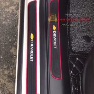 Bộ 4 Miếng Nẹp Bước Chân Bằng Cao Su Chống Trơn Trượt - Miếng Dán Chống Trầy Xước Bậc Cửa Lên Xuống Ô Tô - Đủ Các Hãng