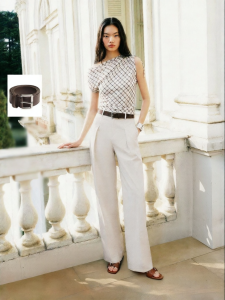 Vero Moda | Summer New Linen Blended Casual Pants