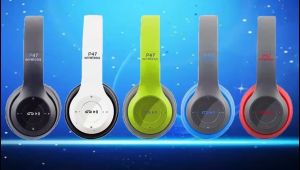 Headphone Bluetooth P47 headset bando wireless super bass