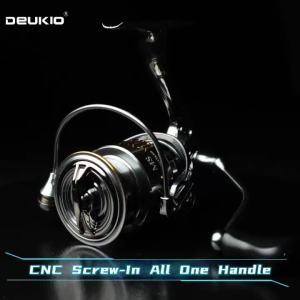 DEUKIO | DEUKIO 6KG Máy Câu Kéo Kim Loại MetalStorm 5.2:1 Tỷ Lệ Truyền Động 6 + 1BB Tay Cầm CNC Thanh Dẫn Hướng Kép Để Câu Cá Nước Ngọt Nước Mặn
