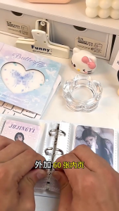 3-Inch High-value Butterfly Grid Commemorative Album Polaroid Photo Album Idol Album Storage Album