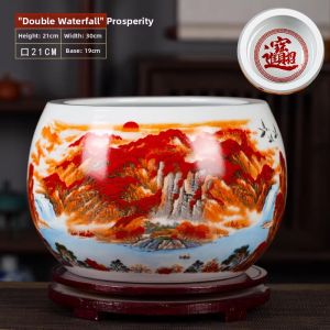 Wealth Attracting Big Ceramic Display Ornament