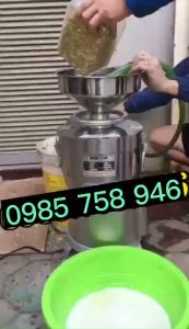 Máy xay sữa đậu làm đậu hũ xay vắt đậu nành công nghiệp inox 1500w