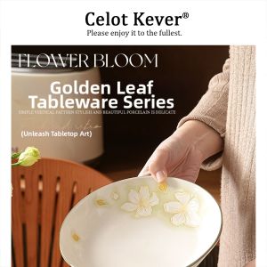 High-end Breakfast Ceramic Plate Set