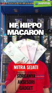 Mitra Sejati Handsfree Hippo HOP Macaron High Quality