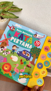 Sound Book Kata Pertama - Buku Bersuara - 10 tombol suara seru [GinukGinukBooks]