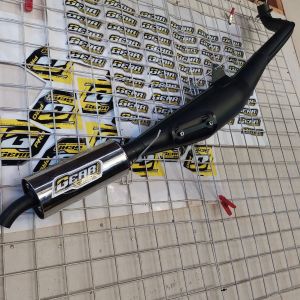 knalpot FIZR standard racing  copy vnd AHM dengan suara garing