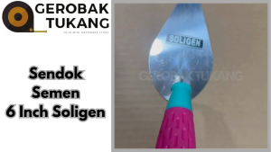 Sendek Semen 6 Inch Soligen / Sendok Semen Lancip / Cetok / Bricklaying Towel