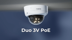 Reolink Duo 3V PoE 16MP UHD PoE Security Camera 180° Panoramic View Motion Detection Two-way Talk