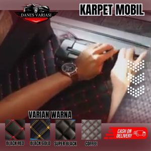 Karpet Mobil Custom Fit tipe Mobil Honda Freed 2008-2021 Full bagasi Karpet Mobil Merk Haima Fullset Bagasi Aksesories Interior Alas Cover Mobil Karpet dengan motif mewah elegan Bisa COD